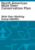 North_American_mule_deer_conservation_plan