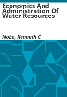 Economics_and_administration_of_water_resources