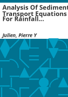 Analysis_of_sediment_transport_equations_for_rainfall_erosion